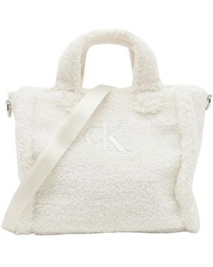 Calvin Klein Tassen ,Wit ,Teddy Tote Bag