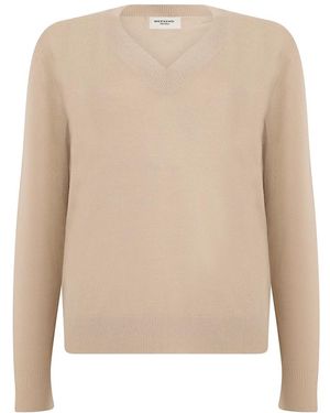 Weekend by Maxmara V-Neck Knitwear - Neutre