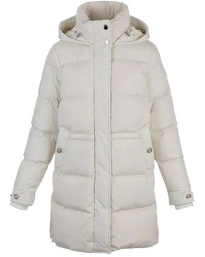 Woolrich Polyesterkleid Mit Elasthanzusammensetzung - Grau