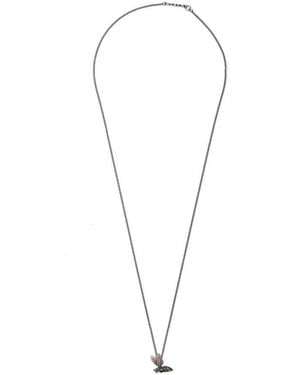 Werkstatt:münchen Zilveren Hanger Ketting - Metallic