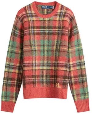 Polo Ralph Lauren Round-Neck Knitwear - Rosso