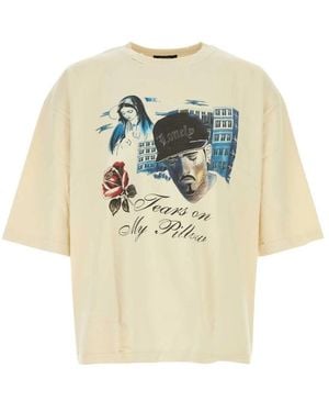 Willy Chavarria T-Shirts - Natural