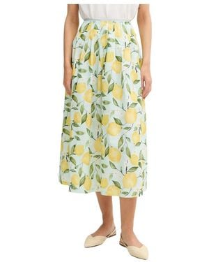 Ouí Midi Skirts - Giallo