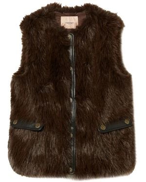 Twinset Waistcoats - Brown
