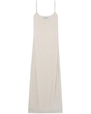 Self-Portrait Midi Dresses - White