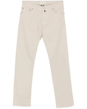 Jacob Cohen Slim-Fit Trousers - Neutro