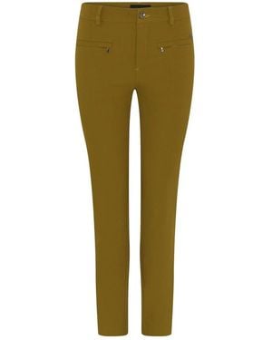 Cro Slim-Fit Trousers - Green