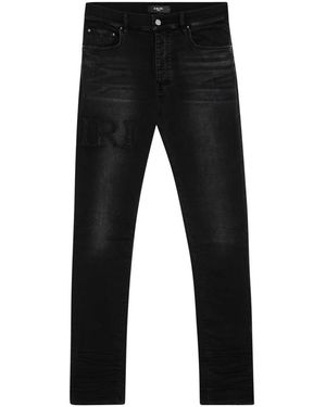 Amiri Skinny Jeans Voor Een Stijlvolle Look - Zwart