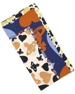 Vivienne Westwood Silk Scarves - Blue