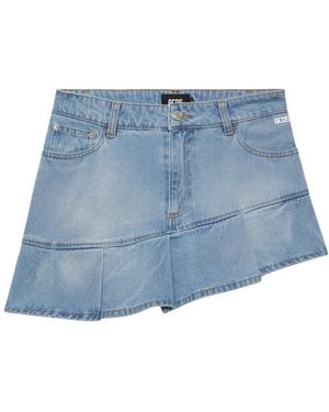 Gcds Denim Skirts - Blue