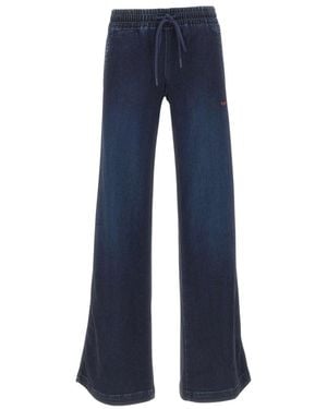 DIESEL Wide Jeans - Blauw