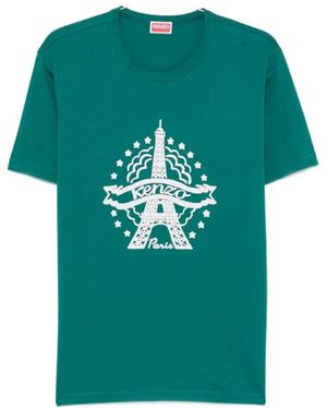 KENZO Tops ,Groen T-Shirts En Poloshirts Groen