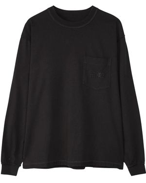 MM6 by Maison Margiela Sweatshirts - Black