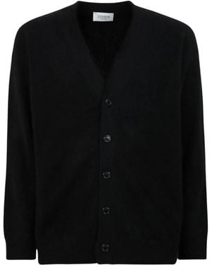 Laneus Cardigan Aus Kaschmir Und Seide - Schwarz