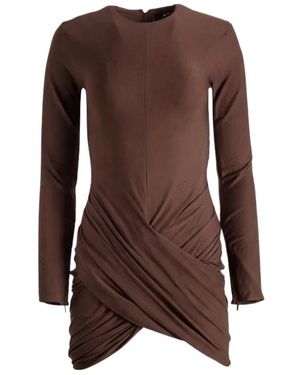 Jacquemus Kleedjes ,Bruin ,La Mini Robe De Minuit