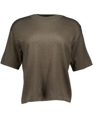 Nenette Truien & Vesten ,Groen ,42Bb Ronde Hals Gebreide Kleding