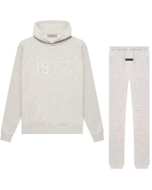 Fear Of God Fitness ,Grijs ,Katoen Modern Fit Fleece Trainingspak - Wit