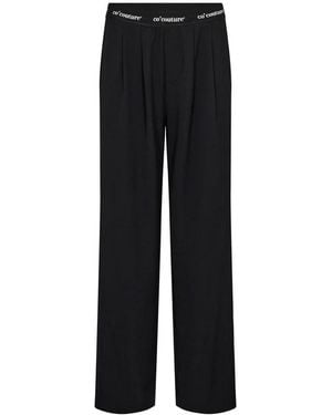 co'couture Wide Trousers - Black
