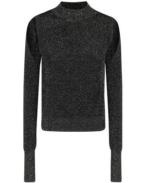 Roberto Collina Sweater mit ausschnitt - Schwarz