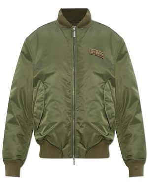Off-White c/o Virgil Abloh Bomber Jackets - Verde