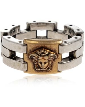 Versace Medusa Kopf Ring - Mettallic