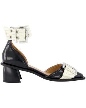 Ganni Pumps - Metallic
