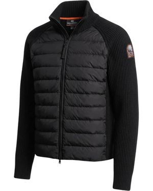 Parajumpers Olmo Hybrid Knit Jas - Zwart
