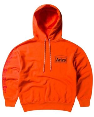Aries Hoodies - Arancione