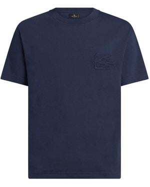 Etro T-Shirts - Blue