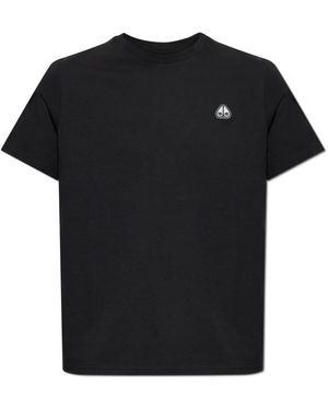 Moose Knuckles T-Shirt Crescent - Zwart