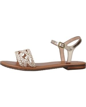 Geox Flat Sandals - Amarillo