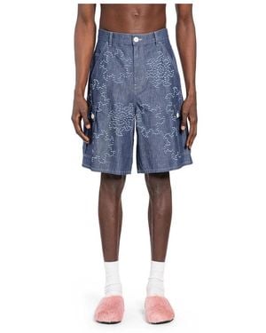 Marni Denim Shorts - Blue