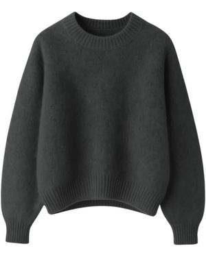 Opal Studio Round-Neck Knitwear - Black