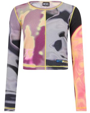 DIESEL Round-Neck Knitwear - Rosa