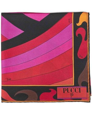 PUCCI Silky Scarves - Rosa