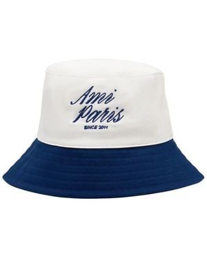Ami Paris Hats - Blu