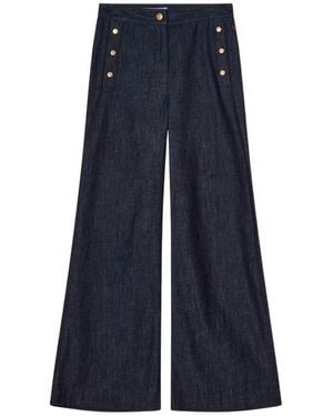 BUSNEL Wide Pants - Blue