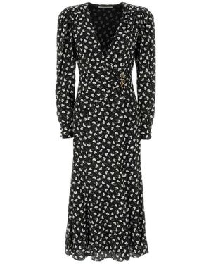 Alessandra Rich Maxi Dresses - Black