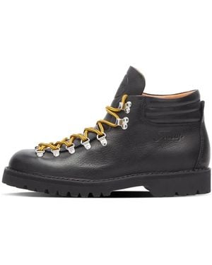 Fracap Lace-Up Boots - Noir