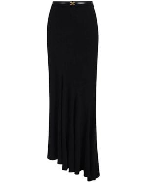 Elisabetta Franchi Maxi Skirts - Black