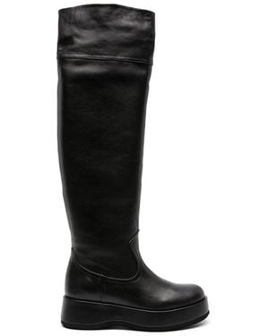 Paloma Barceló Roy Platform Boots - Black