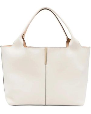 Tod's Tassen ,Wit ,Leer Ebr Shopping Bag