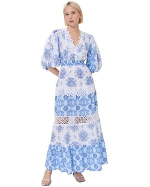 Windsor. Maxi Dresses - Blu