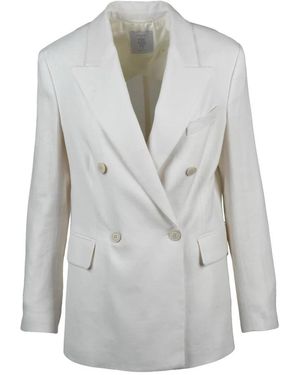 Eleventy Doppiopetto Jacket - Grijs