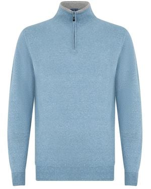 Fedeli Cashmere Knitwear - Bleu