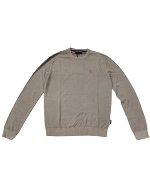 Napapijri Round-Neck Knitwear - Grey