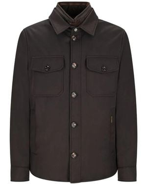 Moorer Light Jackets - Negro