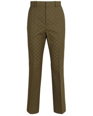 Gucci Slim-Fit Pants - Green