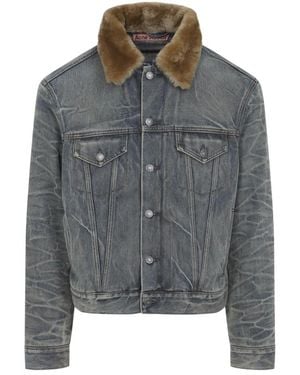 Acne Studios Denim Jackets - Grigio