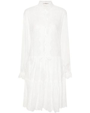 Ermanno Scervino Shirt Dresses - White